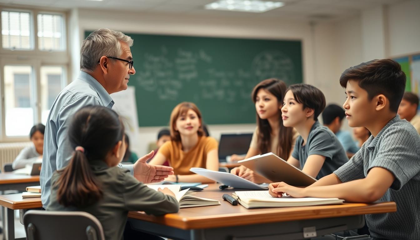 Modern university campus for students